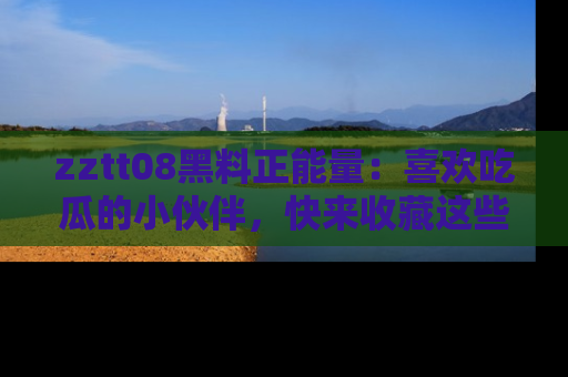 zztt08黑料正能量：喜欢吃瓜的小伙伴，快来收藏这些优质资源！