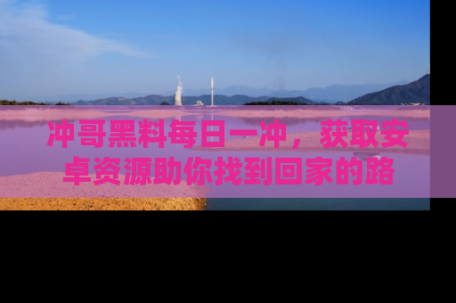 冲哥黑料每日一冲，获取安卓资源助你找到回家的路