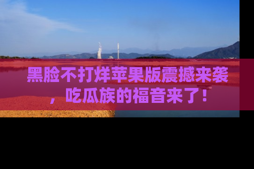 黑脸不打烊苹果版震撼来袭，吃瓜族的福音来了！