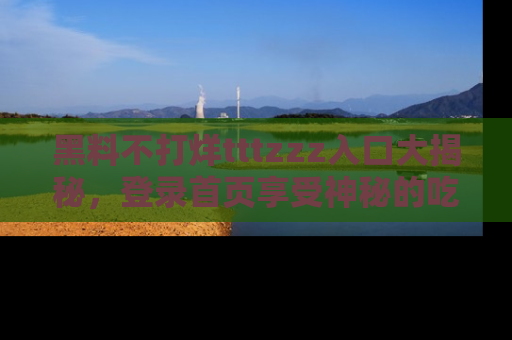 黑料不打烊tttzzz入口大揭秘，登录首页享受神秘的吃瓜时光，不容错过～