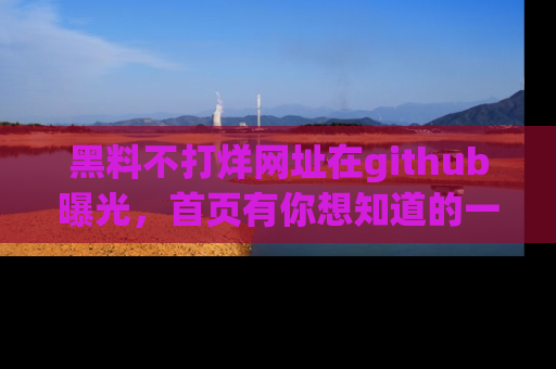 黑料不打烊网址在github曝光，首页有你想知道的一切幽默趣事，快来看看