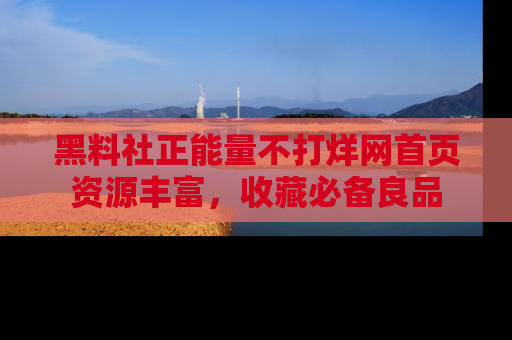 黑料社正能量不打烊网首页资源丰富，收藏必备良品
