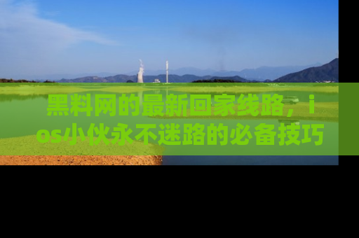 黑料网的最新回家线路，ios小伙永不迷路的必备技巧！