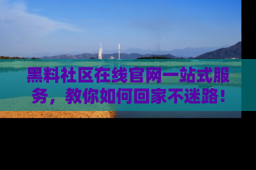 黑料社区在线官网一站式服务，教你如何回家不迷路！