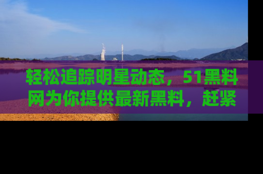 轻松追踪明星动态，51黑料网为你提供最新黑料，赶紧访问网址观看！