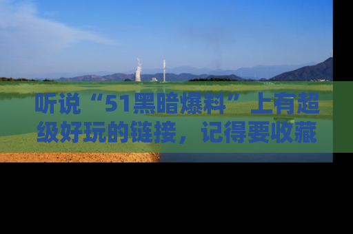 听说“51黑暗爆料”上有超级好玩的链接，记得要收藏哦！