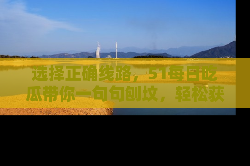 选择正确线路，51每日吃瓜带你一句句刨坟，轻松获取娱乐新资讯